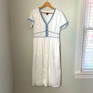 J. Crew Linen Dress